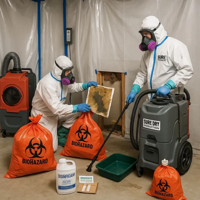 Contaminated Water Handling Protocols process in Fairview Park, IN